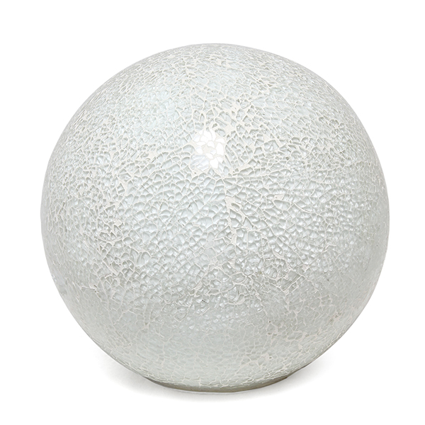 Stone Globe White Table Lamp